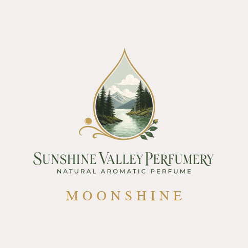 Sunshine Valley Perfumery Moonshine Cologne created from scents of the forest with a hint of smoke